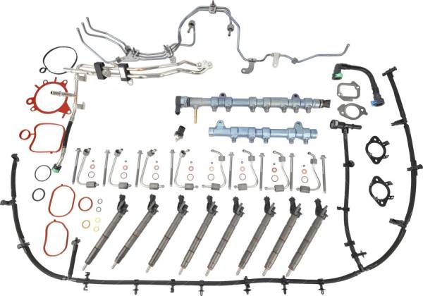 UnderDog Diesel - UnderDog Diesel Fuel System Contamination Kit - NO PUMP - for 2015-2016 Ford 6.7L Powerstroke