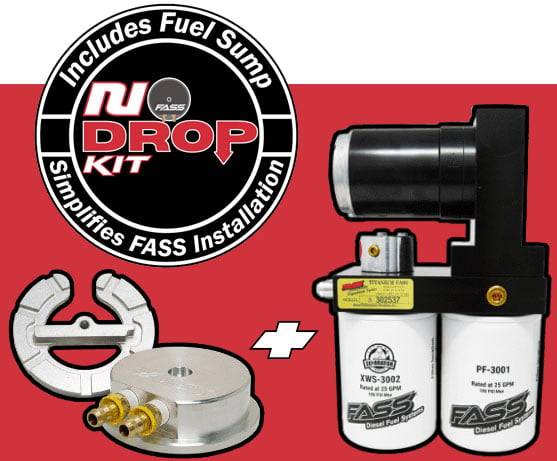 FASS Fuel Systems - FASS No-Drop Series Fuel System for 2015-2016 GM Duramax 6.6L - NDTSC12165G