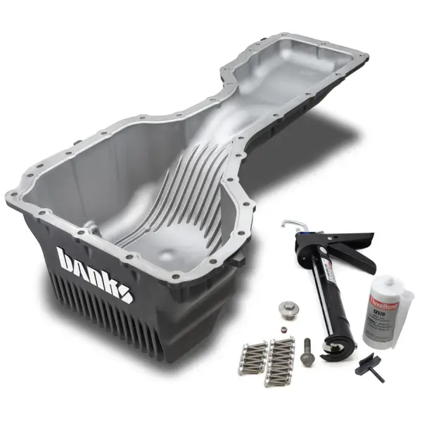 Banks Power - Banks Power CoolRunner Oil Pan - 2020-2024 GM 6.6L L5P Duramax