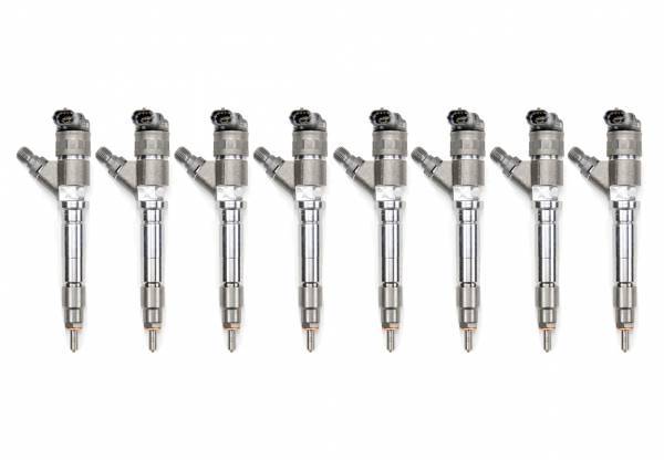 Bosch - 2007.5-2010 Duramax LMM Fuel Injectors – Bosch ® OEM Remanufactured Quality Scan - Set of 8