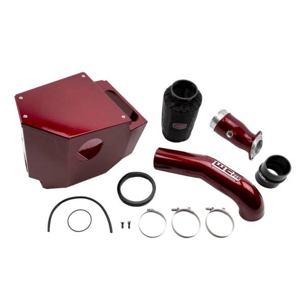 Wehrli Custom Fabrication - Wehrli Custom Fabrication 2020-2024 L5P Duramax 4" Intake Kit with Air Box Stage 2 - WCF100684