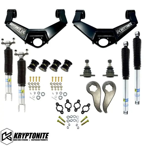 KRYPTONITE - KRYPTONITE STAGE 3 LEVELING KIT WITH BILSTEIN SHOCKS GM HD 2011-2019