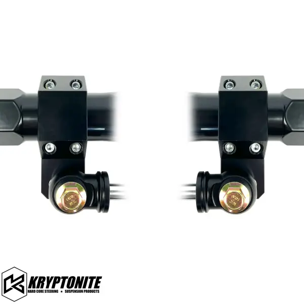 KRYPTONITE - KRYPTONITE FORD SUPER DUTY F250/F350 DEATH GRIP DUAL STEERING STABILIZER KIT 2005-2024