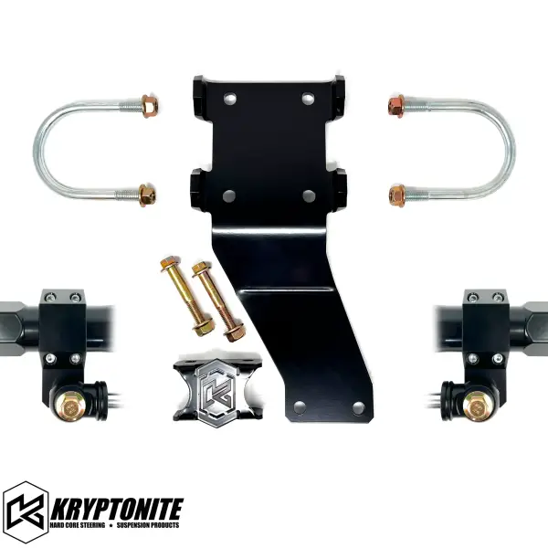 KRYPTONITE - KRYPTONITE FORD SUPER DUTY DEATH GRIP DUAL STEERING STABILIZER KIT 2005-2024