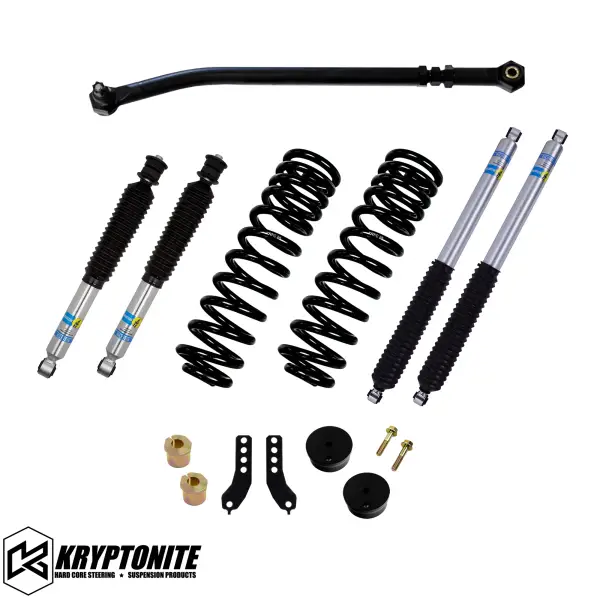 KRYPTONITE - KRYPTONITE FORD SUPER DUTY F250/F350 STAGE 2 LEVELING KIT WITH BILSTEIN SHOCKS 2017-2024