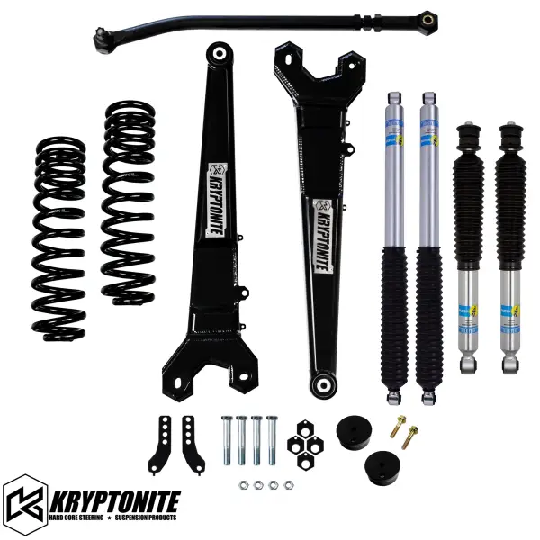 KRYPTONITE - KRYPTONITE FORD SUPER DUTY F250/F350 STAGE 3 LEVELING KIT WITH BILSTEIN SHOCKS 2017-2024