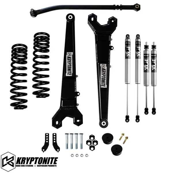 KRYPTONITE - KRYPTONITE FORD SUPER DUTY F250/F350 STAGE 3 LEVELING KIT WITH FOX SHOCKS 2017-2024