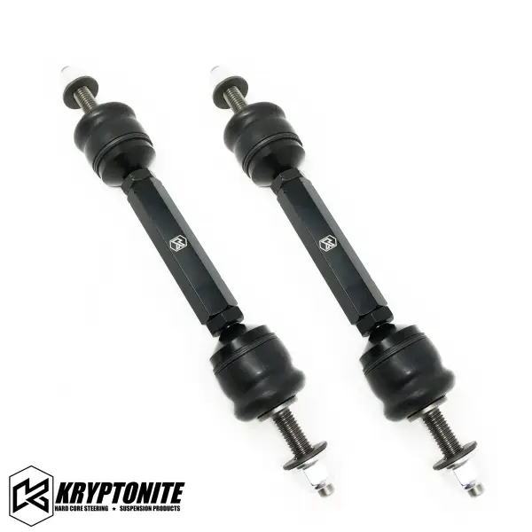 KRYPTONITE - KRYPTONITE SWAY BAR END LINKS (3-6") FORD SUPER DUTY F250/F350 2011-2024