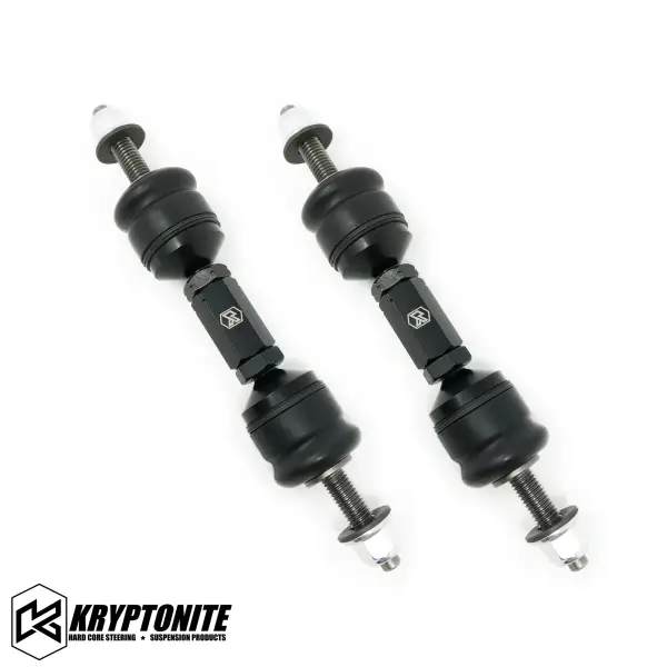 KRYPTONITE - KRYPTONITE UNIVERSAL STRAIGHT-TO-STRAIGHT SWAY BAR END LINKS (0-2")