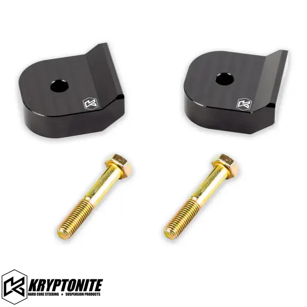 KRYPTONITE - KRYPTONITE 1" FORD SUPER DUTY F250/F350 LEVELING BOTTOM MOUNT COIL SPACER KIT 2005-2024