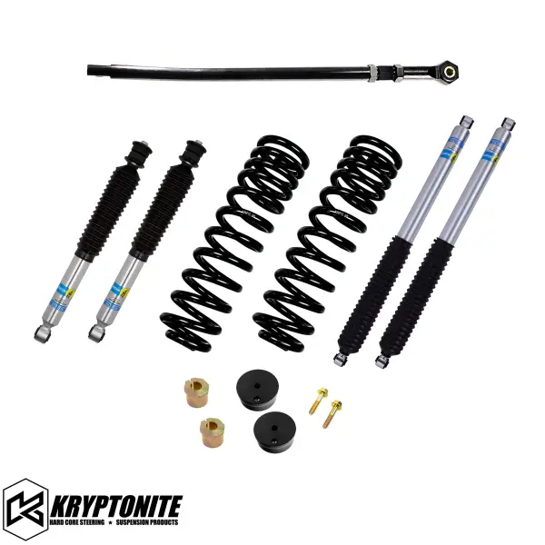 KRYPTONITE - KRYPTONITE FORD SUPER DUTY F250/F350 STAGE 2 LEVELING KIT WITH BILSTEIN SHOCKS 2005-2016