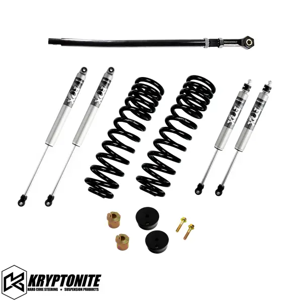 KRYPTONITE - KRYPTONITE FORD SUPER DUTY F250/F350 STAGE 2 LEVELING KIT WITH FOX SHOCKS 2005-2016