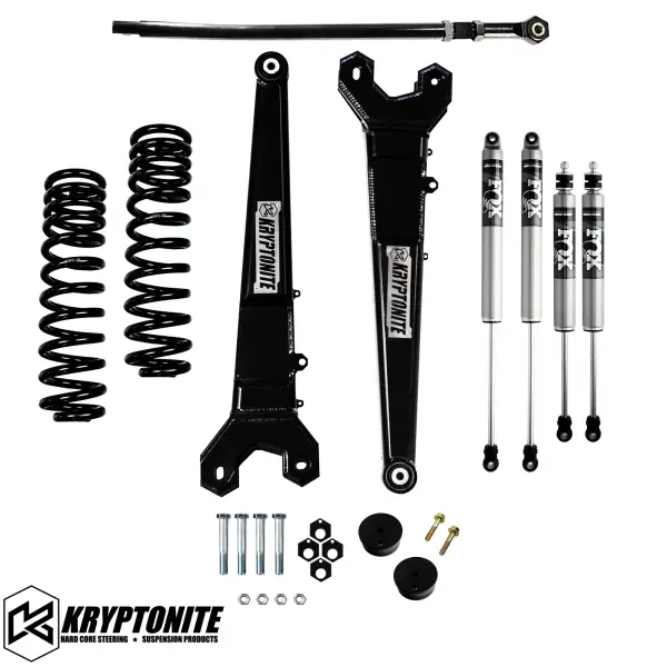 KRYPTONITE - KRYPTONITE FORD SUPER DUTY F250/F350 STAGE 3 LEVELING KIT WITH FOX SHOCKS 2005-2016