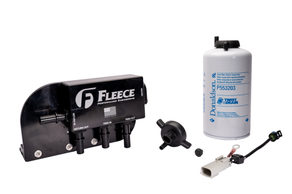 Fleece Performance - Fleece Performance Under Bed Fuel Filter Assembly for 2017-2024 Ford F250-550