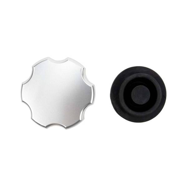 Wehrli Custom Fabrication - Wehrli Custom Fabrication 2011-2024 Power Stroke Billet Aluminum Brake Master Cylinder Cap - Clear Anodized - WCF100220