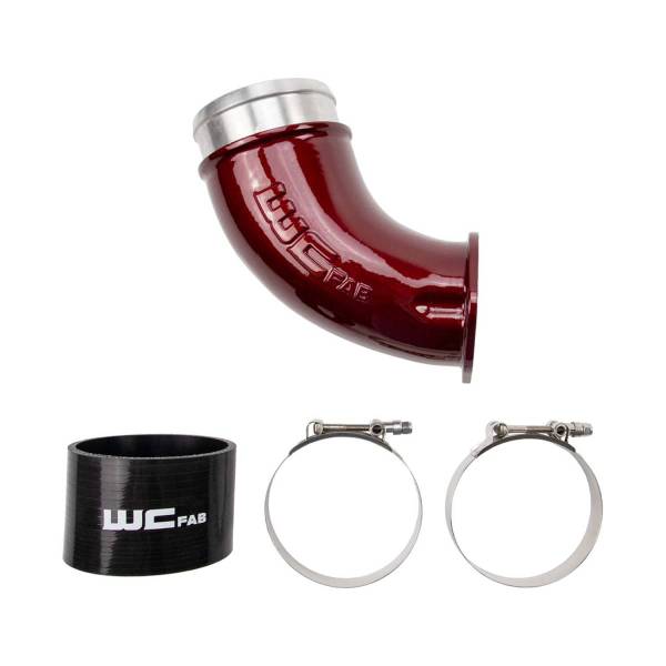 Wehrli Custom Fabrication - Wehrli Custom Fabrication 2001-2004 LB7 Duramax 4" Intake Horn - WCF100535