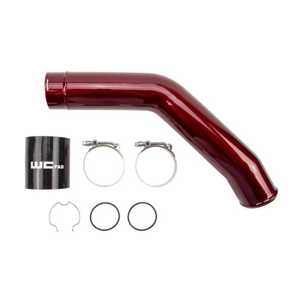 Wehrli Custom Fabrication - Wehrli Custom Fabrication 2015-2024 6.7L Power Stroke Hot Side Intercooler Pipe Kit - WCF100316