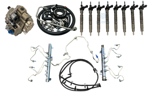 UnderDog Diesel - UnderDog Diesel/S&S Diesel Motorsport CP4 Contamination Kit - 2011-2016 LML Duramax - Builder Series