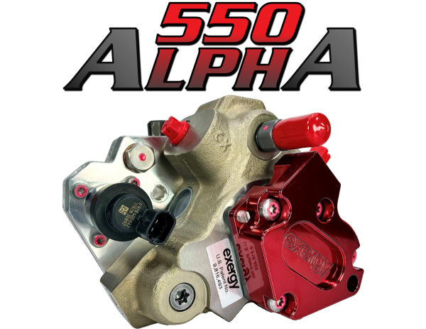 Exergy - 2013-2018, 2021+ Late 6.7 Cummins Exergy 550 Alpha Stroker CP3 Pump (6.7C Based) - E04 20410