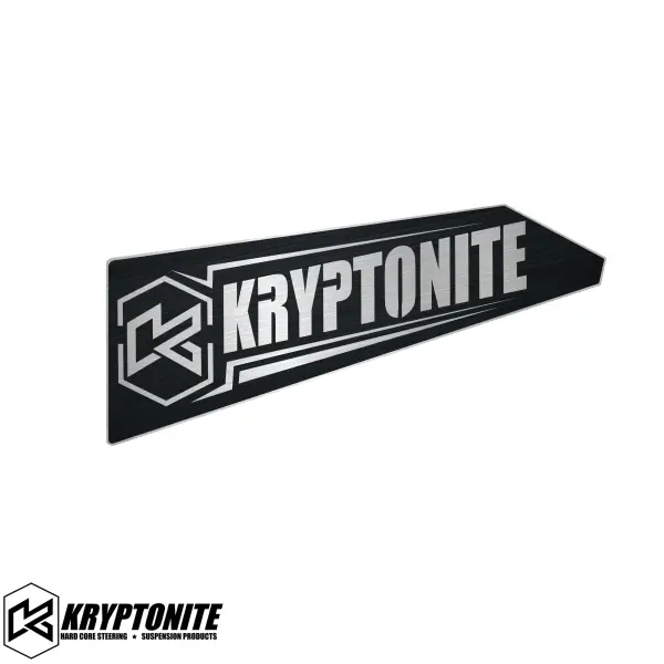 KRYPTONITE - KRYPTONITE UPPER CONTROL ARM LOGO PLATE PACK GM 2011-2024 - Both Sides