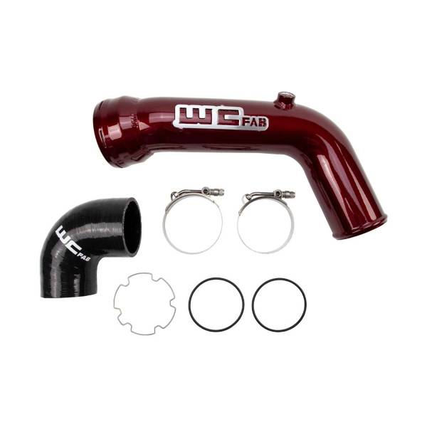 Wehrli Custom Fabrication - Wehrlic Custom Fabrication 2017-2024 Ford 6.7L Power Stroke 3" Cold Side Intercooler Pipe Kit