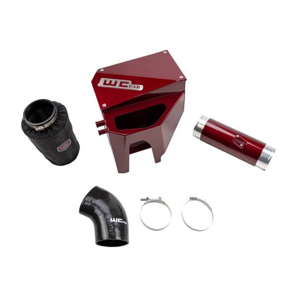 Wehrli Custom Fabrication - Wehrli Custom Fabrication 2020-2024 6.7L Power Stroke 4" Intake Kit with Air Box