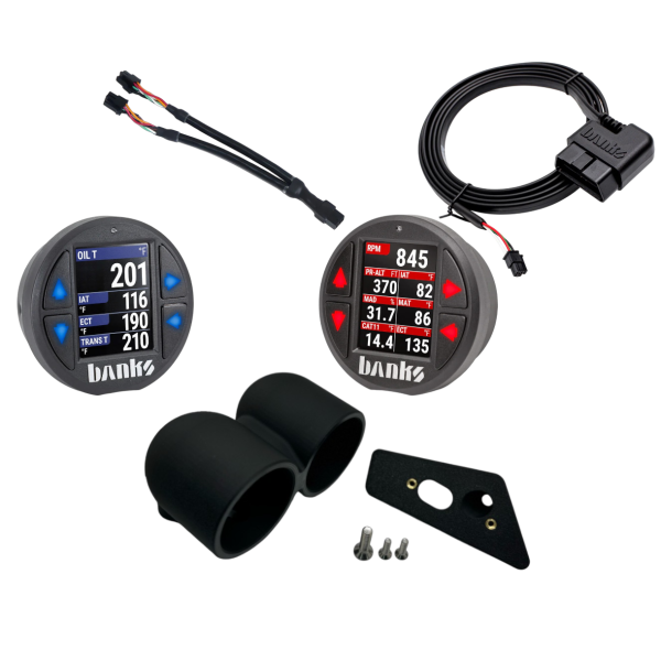 UnderDog Diesel - UnderDog Diesel/Banks Power iDash Pro Bundle Kit - 2024+ GM 1500/2500/3500HD - Dual