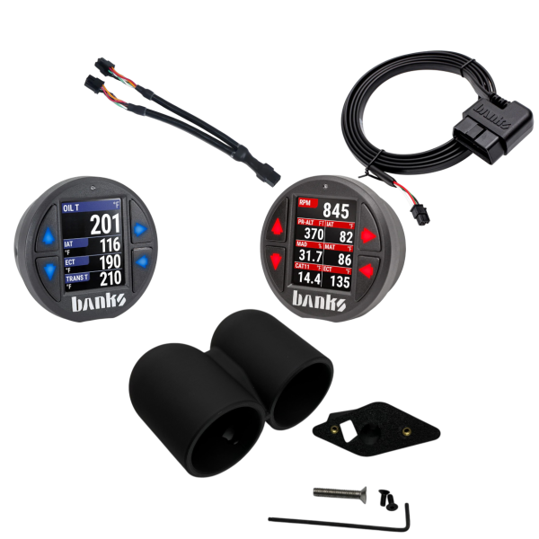 UnderDog Diesel - UnderDog Diesel/Banks Power iDash Pro Bundle Kit - 2015-2019 GM 2500/3500HD - Dual