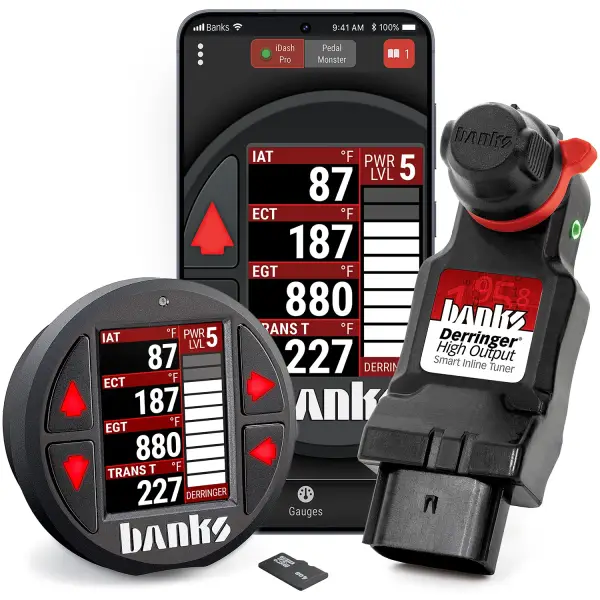 Banks Power - Banks Power Derringer High Output - w/ iDash Data Pro (Data Logging) - 2023 6.6L L5P Duramax