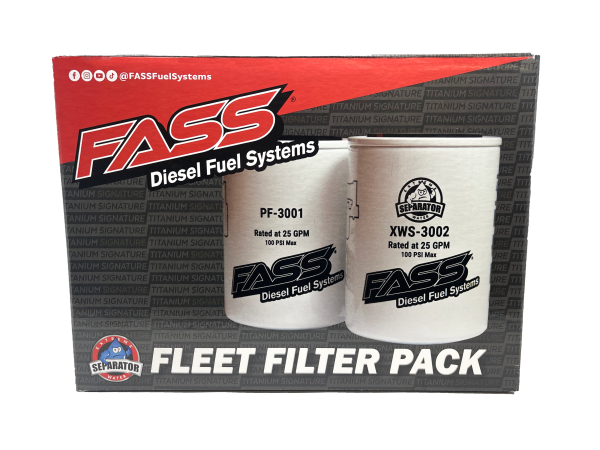 FASS Fuel Systems - FASS Fuel Systems Fleet Filter Pack (3 Sets) - FLP3000