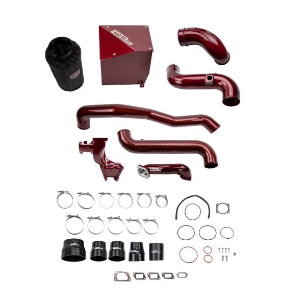 Wehrli Custom Fabrication - Wehrli Custom Fabrication 2011-2016 LML Duramax Stage 2 High Flow Intake Bundle Kit - WCF100439