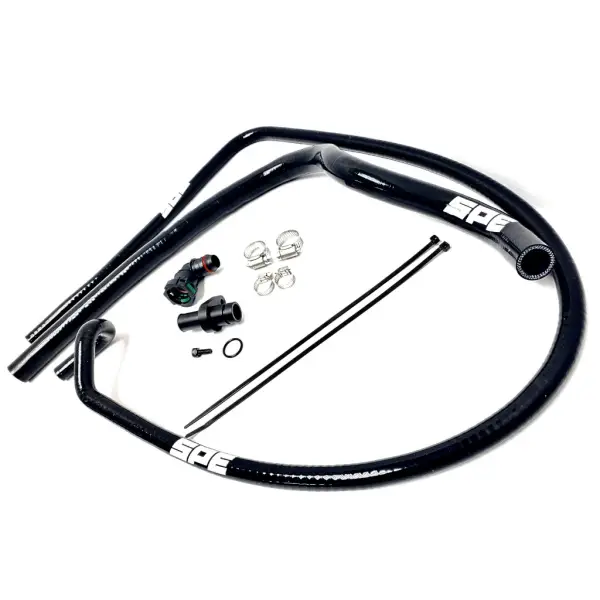 SPE Motorsport - SPE Motorsport 2011-2026 6.7L Powerstroke Coolant Hose Reroute Kit - SPE-S100163