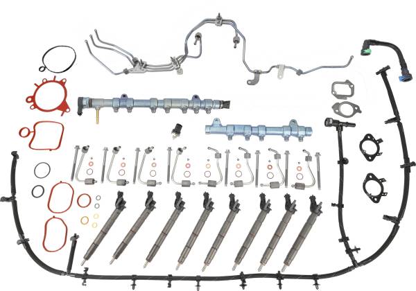 UnderDog Diesel - UnderDog Diesel Fuel System Contamination Kit - NO PUMP - for 2011-2014 Ford 6.7L Powerstroke