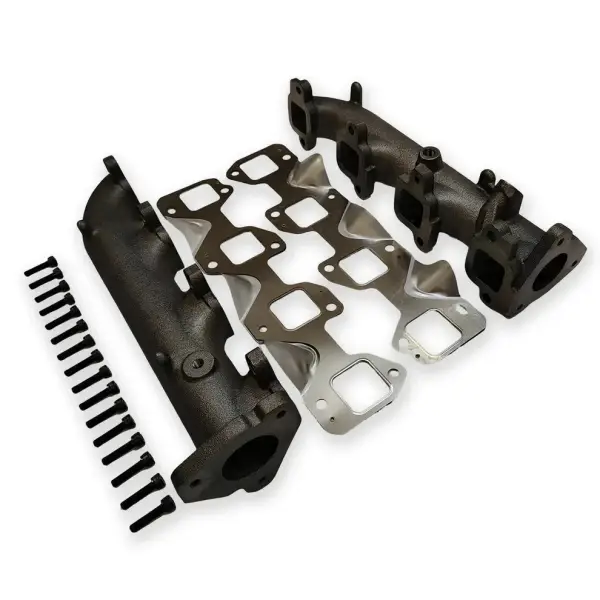 DieselR Corp - DieselR High Flow Exhaust Manifold w/o EGR Provision - Pair | 2017–2026 Duramax L5P