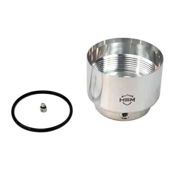 H&S Motorsports - H&S Motorsports - Billet Fuel Filter Cap Housing (HFCM Lower) for 2011-2016 Ford 6.7L Power Stroke - 121008