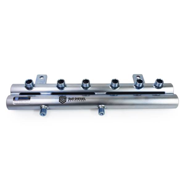 S&S Diesel Motorsport - S&S Diesel Double-Barrel Fuel Rail - Max Effort 07.5-18 6.7L Cummins Applications