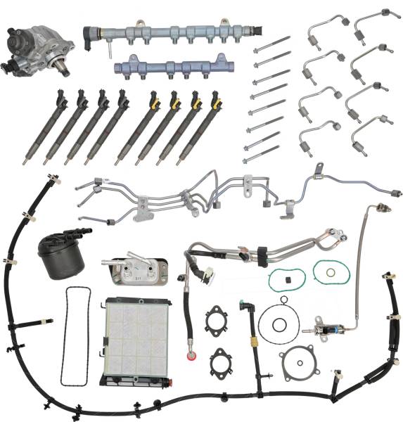 Alliant Power - Alliant Power - Fuel System Contamination Kit - 2023-2026 6.7L Powerstroke - AP57022