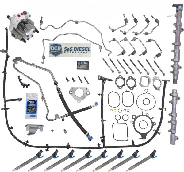 UnderDog Diesel - UnderDog Diesel Fuel System Contamination Kit - w/ S&S Diesel DCR Conversion - for 2011-2014 Ford 6.7L Powerstroke