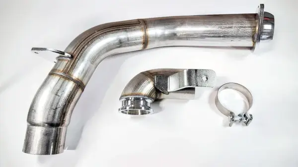 DieselR Corp - DieselR Downpipe - 2020-2026 6.7L Powerstroke