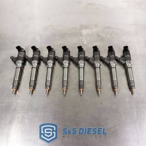 Fuel System - Injectors - S&S Diesel Motorsport - S&S Diesel LBZ Duramax Injectors (2006-2007) (Set of 8) - Reman - TorqueMaster