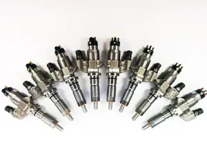 2001-2004 Duramax LB7 Injectors – Bosch ® OEM New - Set of 8