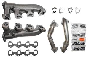 Dan's Diesel Performance, INC. - DDP High Flow Cast Manifolds and Up Pipes - DDPHFM - Image 1