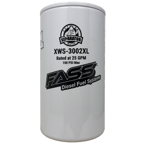 FASS Fass XWS-3002XL Extended Length Extreme Water Separator - XWS-3002-XL