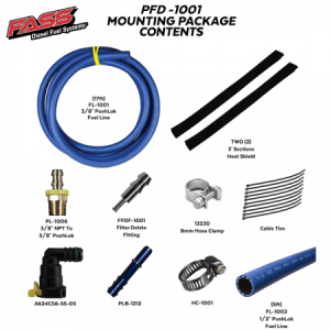 FASS PFD1001 Powerstroke Filter Delete Kit - PFD1001