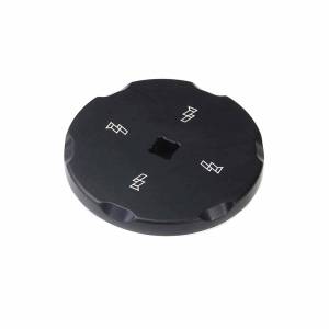 Industrial Injection - Industrial Injection Dodge Front CP3 Access Cover For Cummins Billet Black Anodized - 24FC05 - Image 2