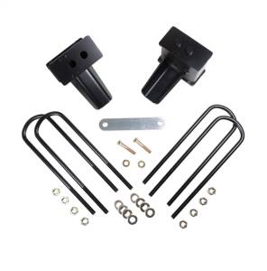 ReadyLift Rear Block Kit 4 in. Blocks Incl. U-Bolts All Required Hardware - 26-21400