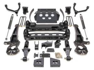 ReadyLift Big Lift Kit w/Shocks 8 in. Lift w/Upper Control Arms And Rear Falcon 1.1 Monotube Shocks - 44-39805