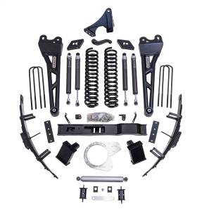 ReadyLift Big Lift Kit w/Shocks 8.5 Lift w/Falcon Shocks Dual Steering Stabilizer Tubular Radius Arms - 49-27851