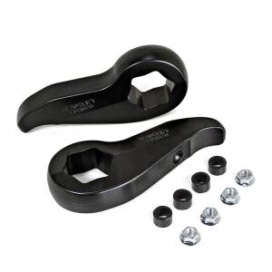 ReadyLift Front Leveling Kit 2.25 in. Lift w/Forged Torsion Keys/Shock Extensions/All Hardware Black Finish Allows Up To 33 in. Tire - 66-3011