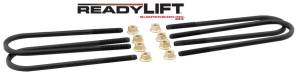 ReadyLift - ReadyLift U-Bolt Kit 5 in. Lift Rear Incl. 4 Rnd M14 390mm Long U-Bolts/8 Crush Nuts For Use w/5 in. Rear Lift Blocks If Your Vehicle Has Camper Package - 67-2195UB - Image 1